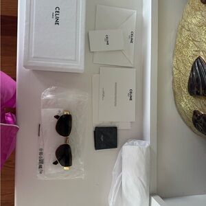 Celine TRIOMPHE METAL 04 SUNGLASSES IN METAL